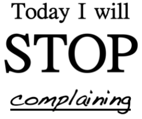 Stop-complaining